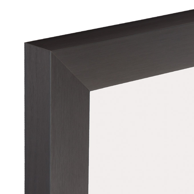 Rama aluminiowa Berlin - antracyt szczotkowany - 20 x 30 cm - pleksi® UV 100 mat
