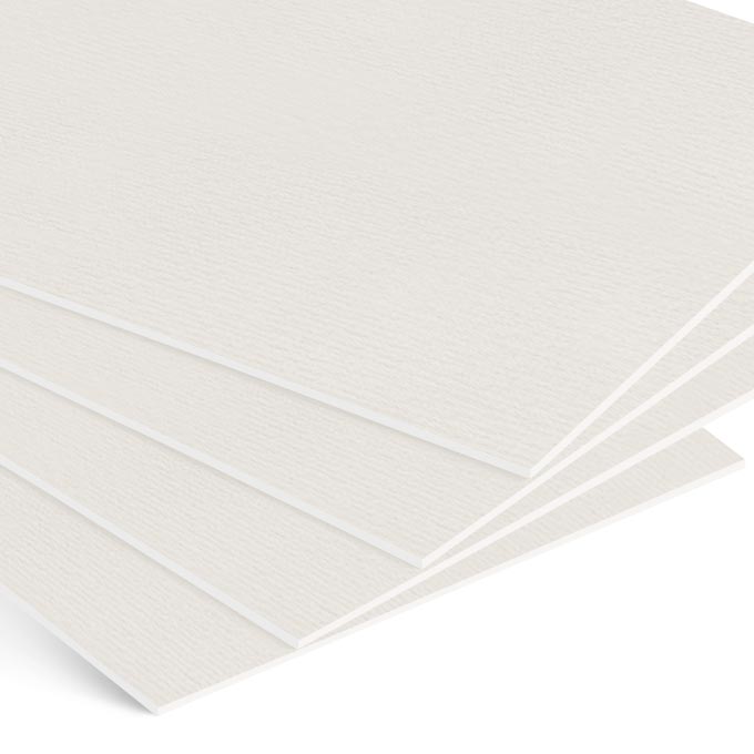 White Core Karton passe-partout, format magazynowy ok. 80 x 120 cm - biały antyk