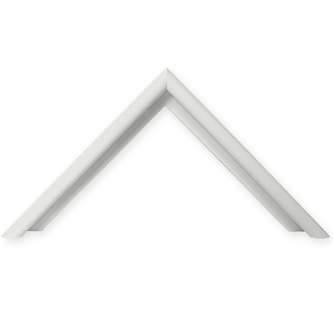 Listwy-docięcie Profil 10 - biały mat (RAL 9016) - 29,7 x 42 cm (A3)