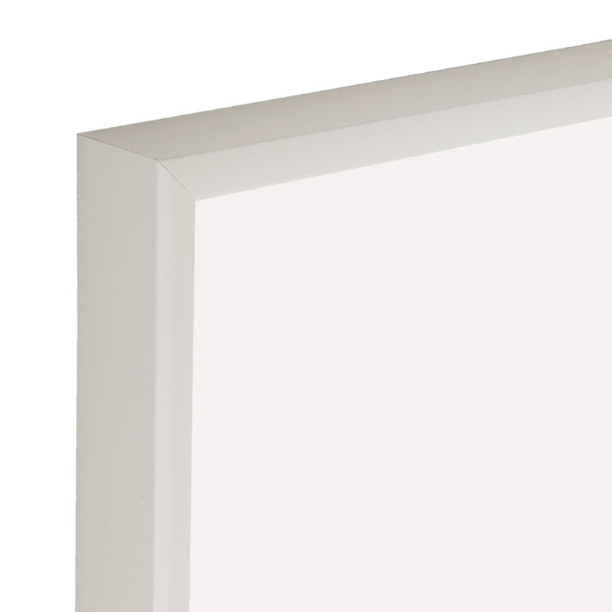 Rama aluminiowa Standard - biały mat (RAL 9016) - 18 x 24 cm - bez szkła