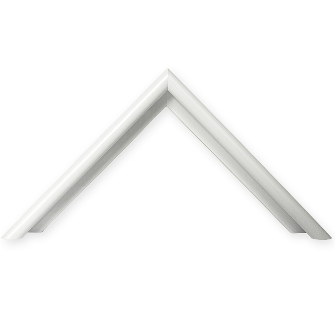 Listwy-docięcie Profil 10 - biały połysk (RAL 9016) - 70 x 100 cm