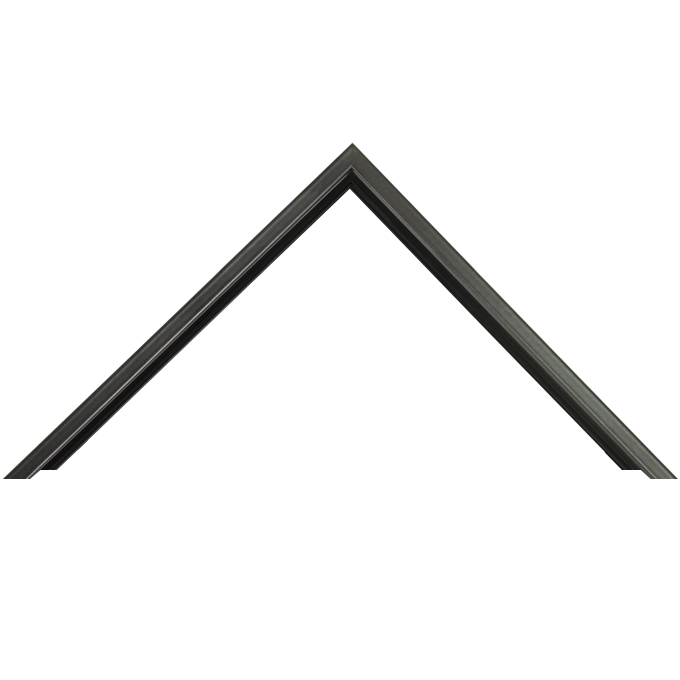 Listwy-docięcie Profil 6 - czarny mat (RAL 9017) - 40 x 50 cm