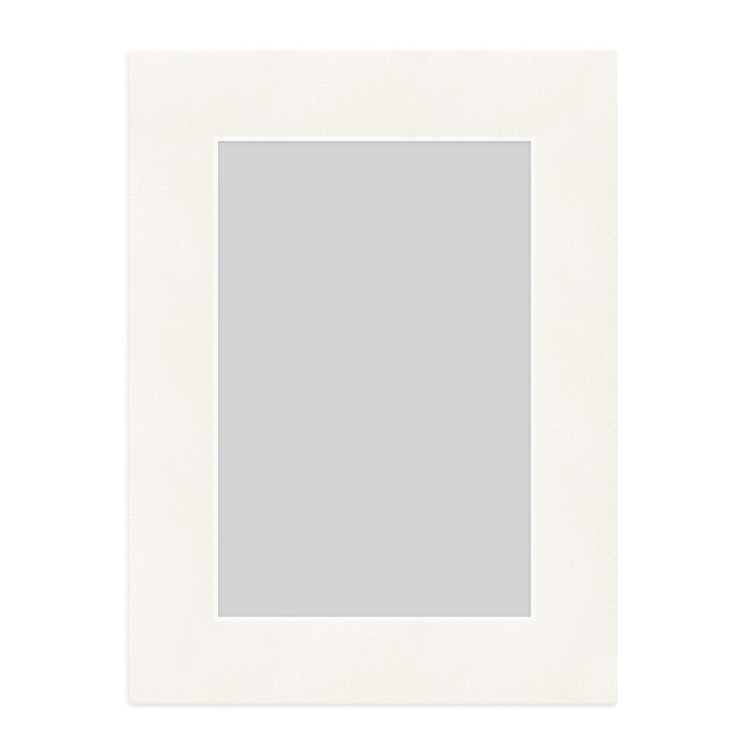 White Core Passe-partout ze skośnym otworem - kość słoniowa - 59,4 x 84 cm (A1)
