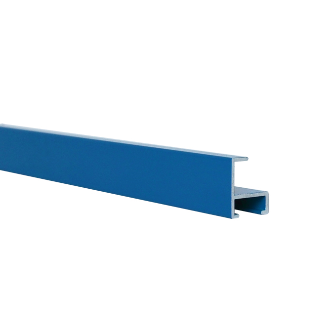 Profil 7 w metrach - niebieski połysk (RAL 5005) - 200 cm