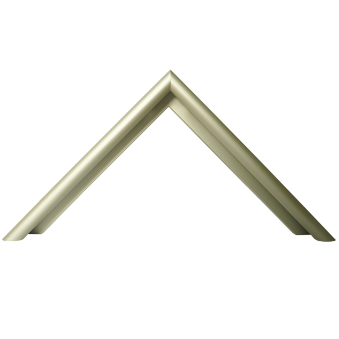 Listwy-docięcie Profil 10 - srebrno-szary mat - 29,7 x 42 cm (A3)