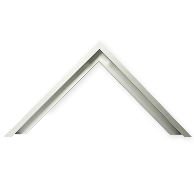Listwy-docięcie Profil 7 - srebrny mat - 21 x 29,7 cm (A4)