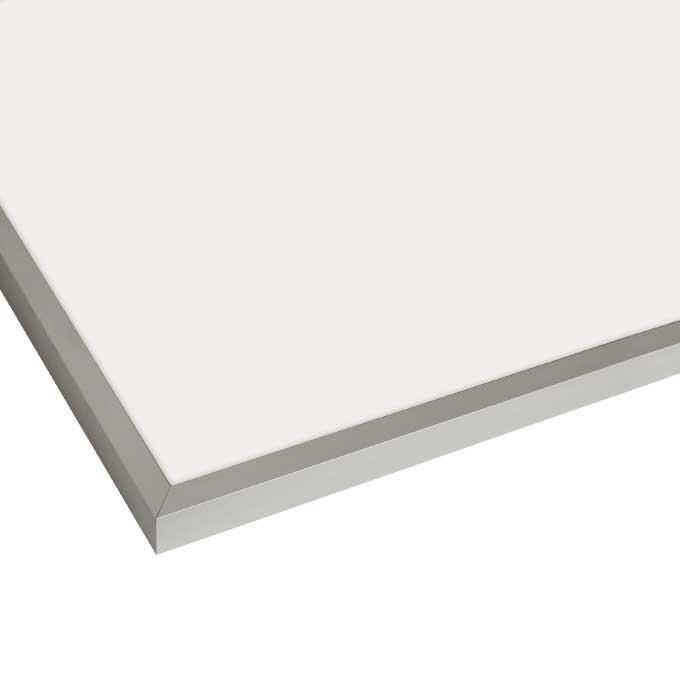 Ramka do zdjęć Vegas - srebrny mat - 21 x 29,7 cm (A4) - akryl (polistyren) - bez podpórki