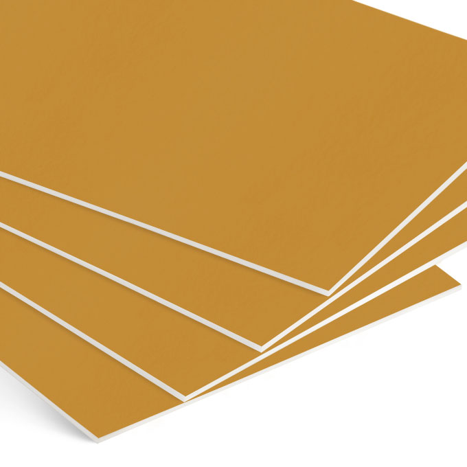White Core Karton passe-partout, format magazynowy ok. 80 x 120 cm - złota jesień