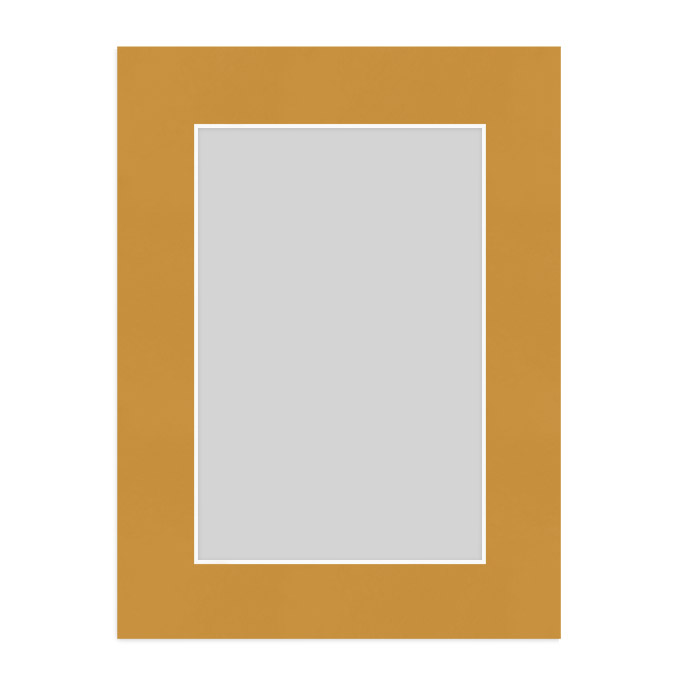 White Core Passe-partout ze skośnym otworem - złota jesień - 29,7 x 42 cm (A3)